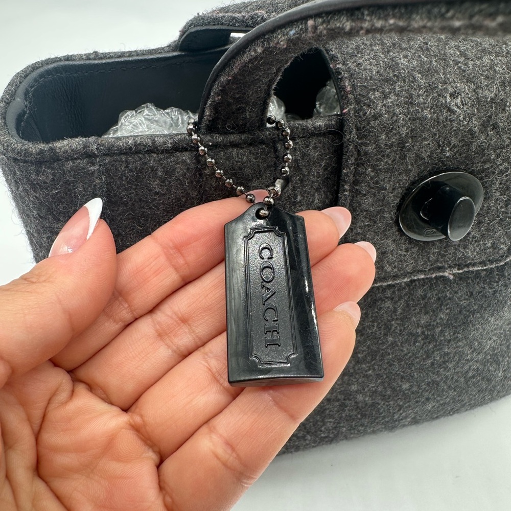 Coach • 8189 Wool Mini Tote - Picture 12 of 14